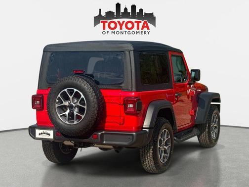 Firecracker Red Clearcoat 2025 Jeep Wrangler Sport S