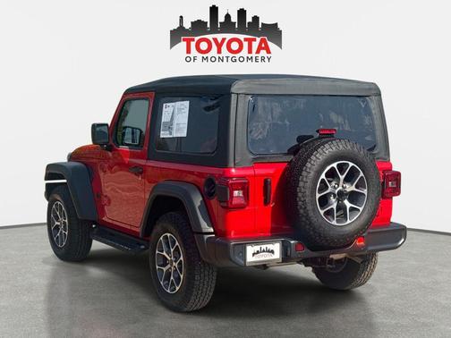 Firecracker Red Clearcoat 2025 Jeep Wrangler Sport S