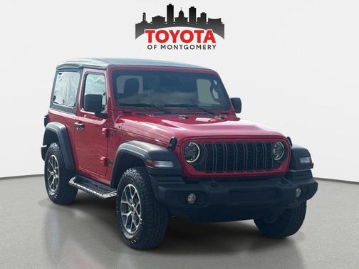 Firecracker Red Clearcoat 2025 Jeep Wrangler Sport S