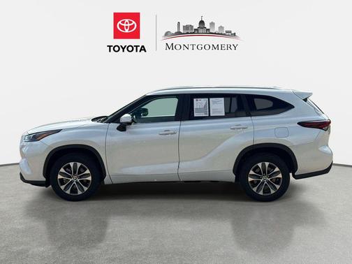 Wind Chill Pearl 2024 Toyota Highlander Hybrid XLE