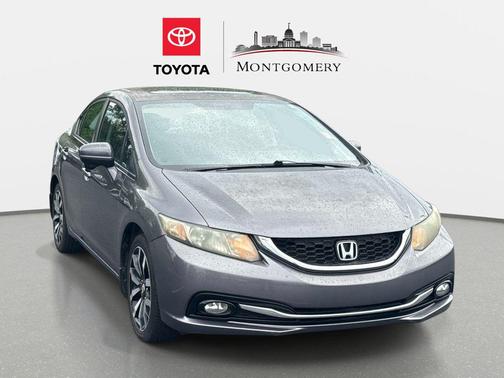 Urban Titanium Metallic 2014 Honda Civic EX-L