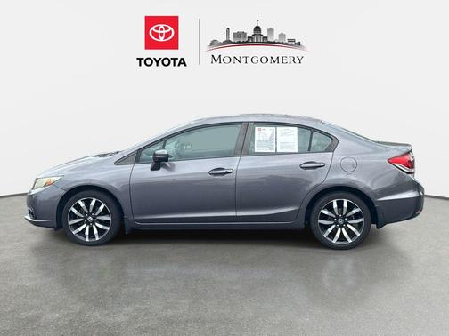 Urban Titanium Metallic 2014 Honda Civic EX-L