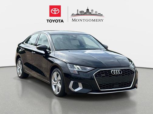 Mythos Black Metallic 2022 Audi A3 Prestige
