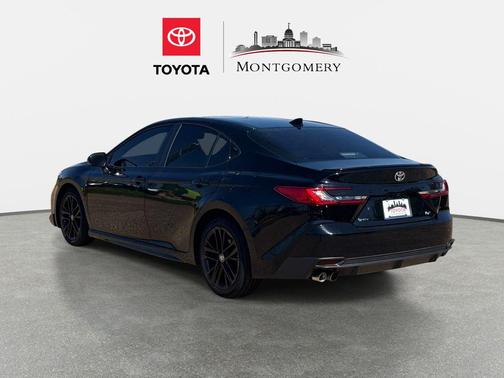 Midnight Black Metallic 2025 Toyota Camry SE