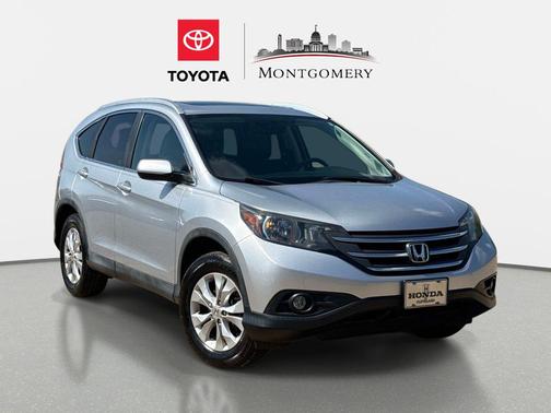 Alabaster Silver Metallic 2014 Honda CR-V EX-L