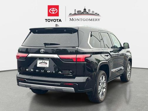 Midnight Black Metallic 2026 Toyota Sequoia Capstone