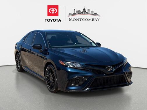 Galactic Aqua Mica 2021 Toyota Camry SE