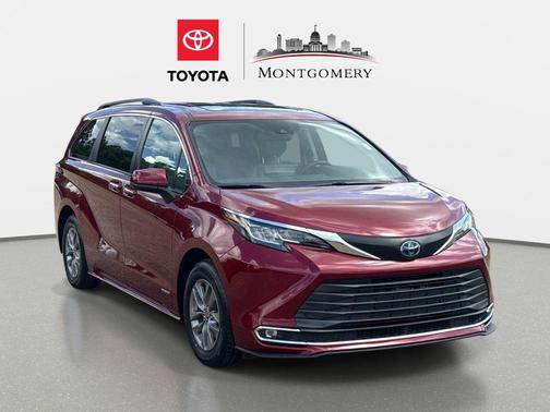 Ruby Flare Pearl 2021 Toyota Sienna XLE 8 Passenger