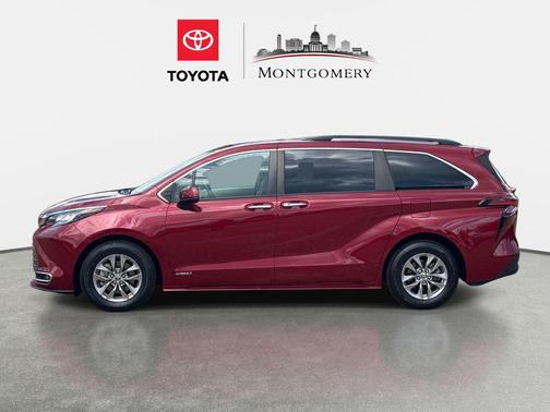 Ruby Flare Pearl 2021 Toyota Sienna XLE 8 Passenger