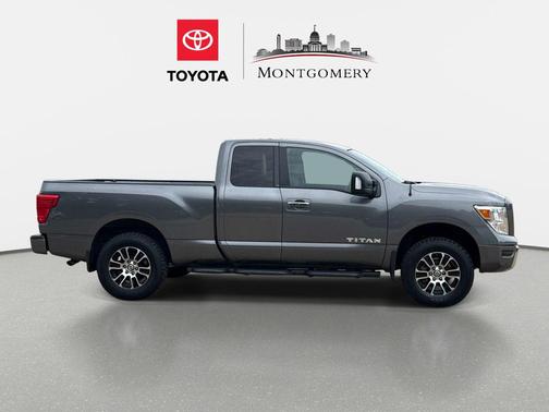 Gun Metallic 2021 Nissan Titan SV