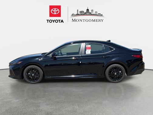 Midnight Black Metallic 2026 Toyota Camry SE