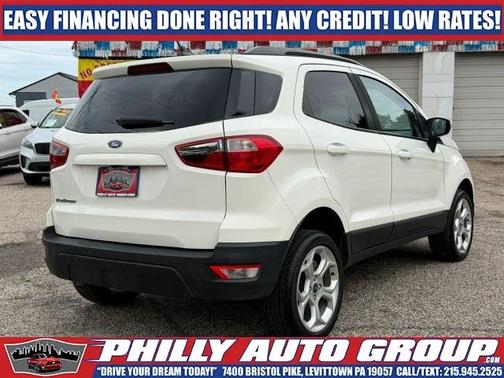 White 2022 Ford EcoSport SE