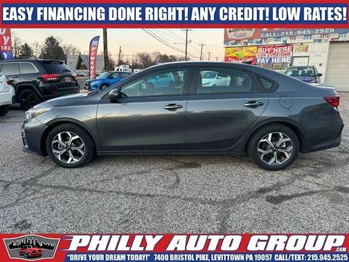 Gray 2021 Kia Forte LXS