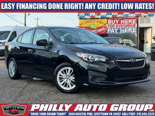 Crystal Black Silica 2018 Subaru Impreza 2.0i Premium
