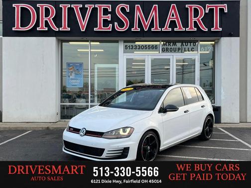 Pure White 2017 Volkswagen Golf GTI 2.0T S 4-Door