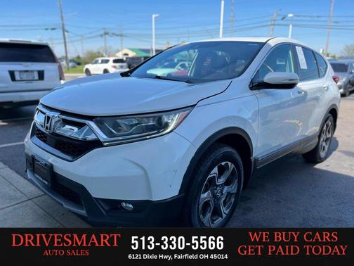 White Diamond Pearl 2017 Honda CR-V EX