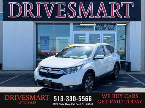 White Diamond Pearl 2017 Honda CR-V EX