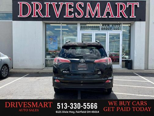 Black 2017 Toyota RAV4 LE