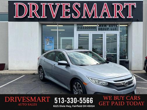 Lunar Silver Metallic 2018 Honda Civic EX