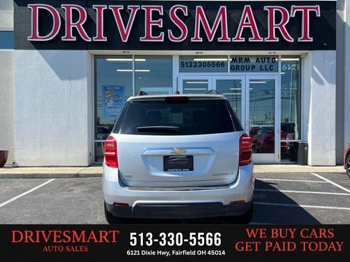 Silver Ice Metallic 2016 Chevrolet Equinox LT
