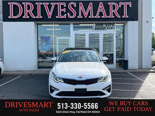 Snow White Pearl 2019 Kia Optima LX