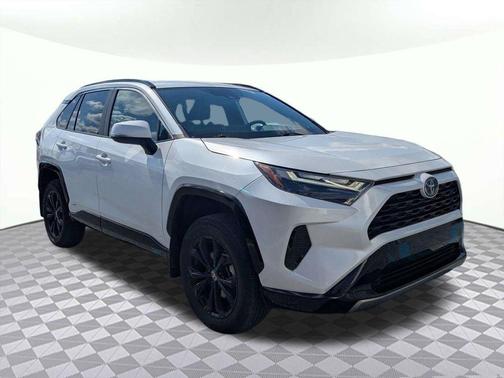 Wind Chill Pearl 2024 Toyota RAV4 Hybrid SE