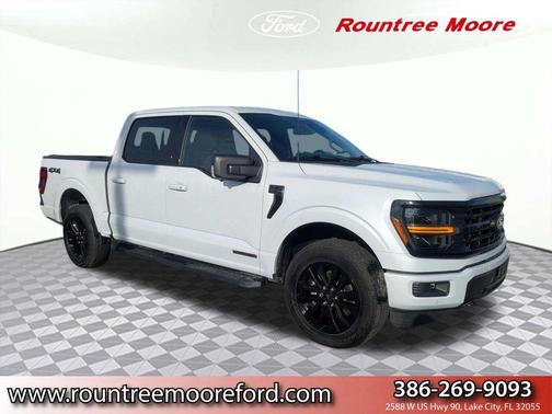 Space White Metallic 2025 Ford F-150 XLT