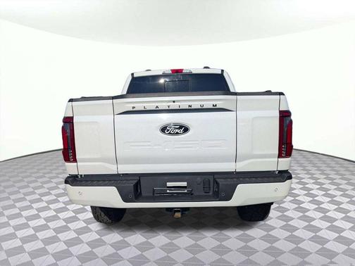 Star White Metallic Tri-Coat 2025 Ford F-150 Platinum