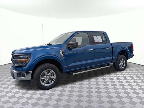 Blue Metallic 2025 Ford F-150 XLT