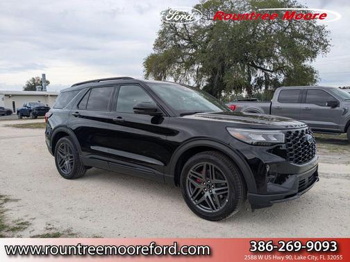 Agate Black Metallic 2026 Ford Explorer ST