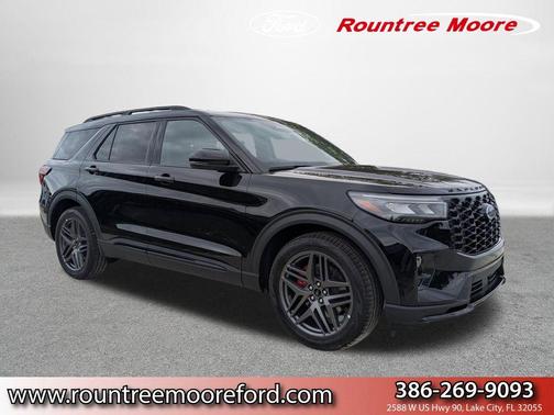 Agate Black Metallic 2026 Ford Explorer ST