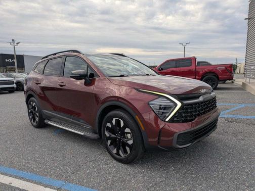 Dawning Red 2024 Kia Sportage X-Line