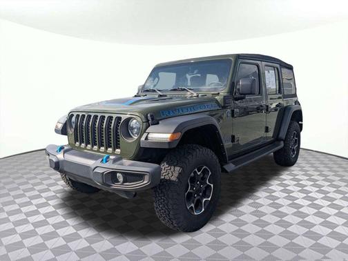 Sarge Green Clearcoat 2023 Jeep Wrangler 4xe Rubicon