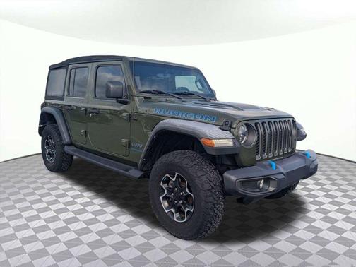 Sarge Green Clearcoat 2023 Jeep Wrangler 4xe Rubicon