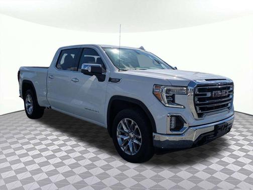 Summit White 2021 GMC Sierra 1500 SLT