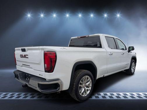 Summit White 2021 GMC Sierra 1500 SLT