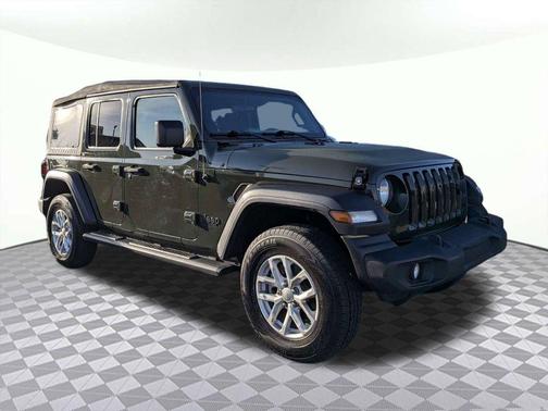 Sarge Green Clearcoat 2023 Jeep Wrangler Sport S