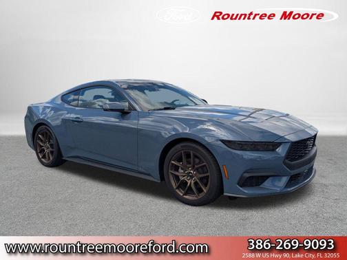 Vapor Blue Metallic 2025 Ford Mustang EcoBoost Premium