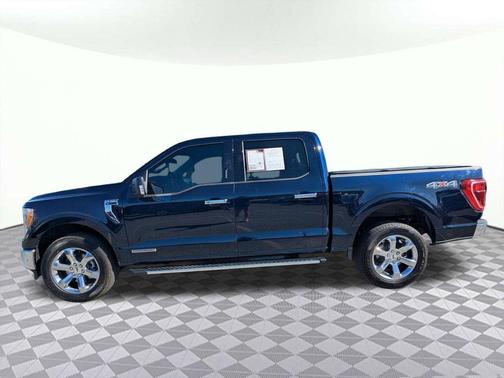 Antimatter Blue Metallic 2023 Ford F-150 XLT