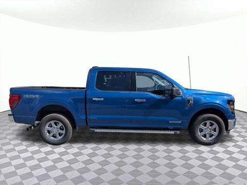 Blue 2024 Ford F-150 XLT