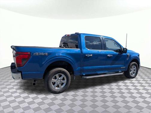 Blue 2024 Ford F-150 XLT