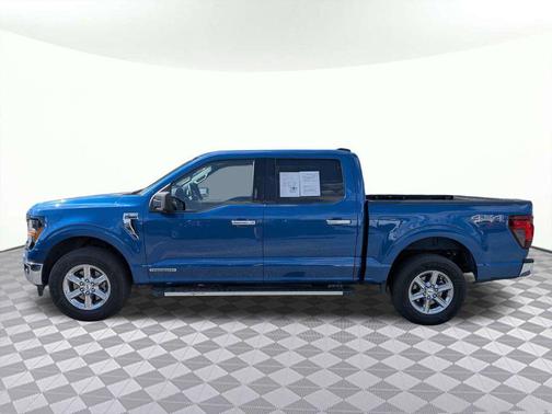 Blue 2024 Ford F-150 XLT