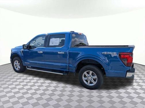 Blue 2024 Ford F-150 XLT