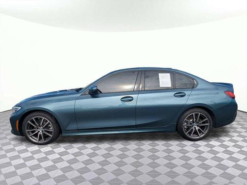 Blue Ridge Mountain Metallic 2021 BMW 330 330i