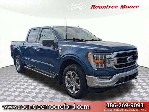 Atlas Blue Metallic 2023 Ford F-150 XLT