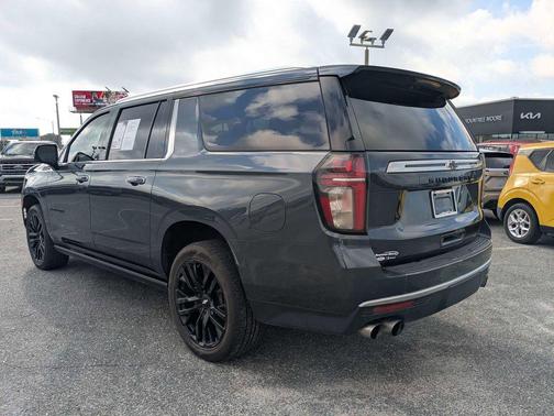 Shadow Gray Metallic 2021 Chevrolet Suburban 2WD High Country