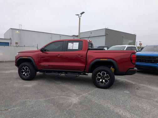 Volcanic Red Tintcoat 2024 GMC Canyon AT4X