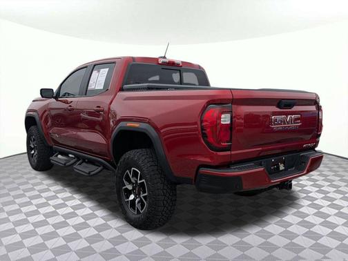 Volcanic Red Tintcoat 2024 GMC Canyon AT4X
