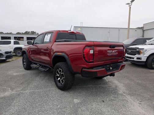 Volcanic Red Tintcoat 2024 GMC Canyon AT4X