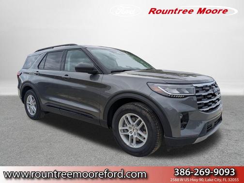 Carbonized Gray Metallic 2026 Ford Explorer Active w/200A Pkg